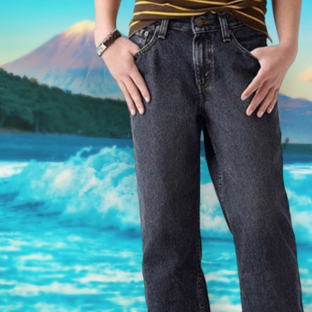 NWT - Boys' Husky Relaxed Jeans - Signature By Levi Strauss - Sz 12